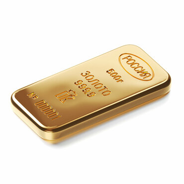 Золото в мерных слитках (500 г)